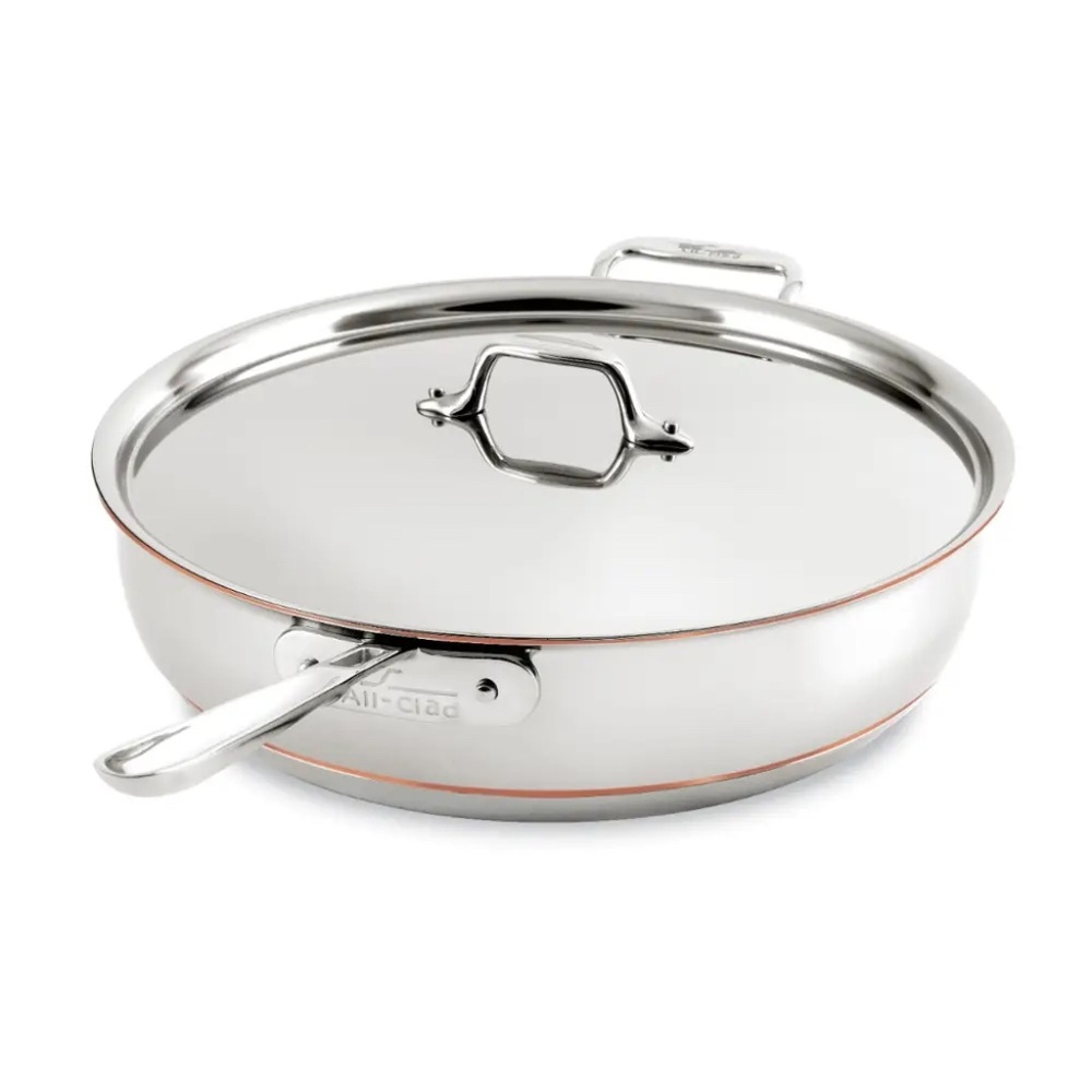 NWT All Clad Copper Core 6 Quart Essential Pam